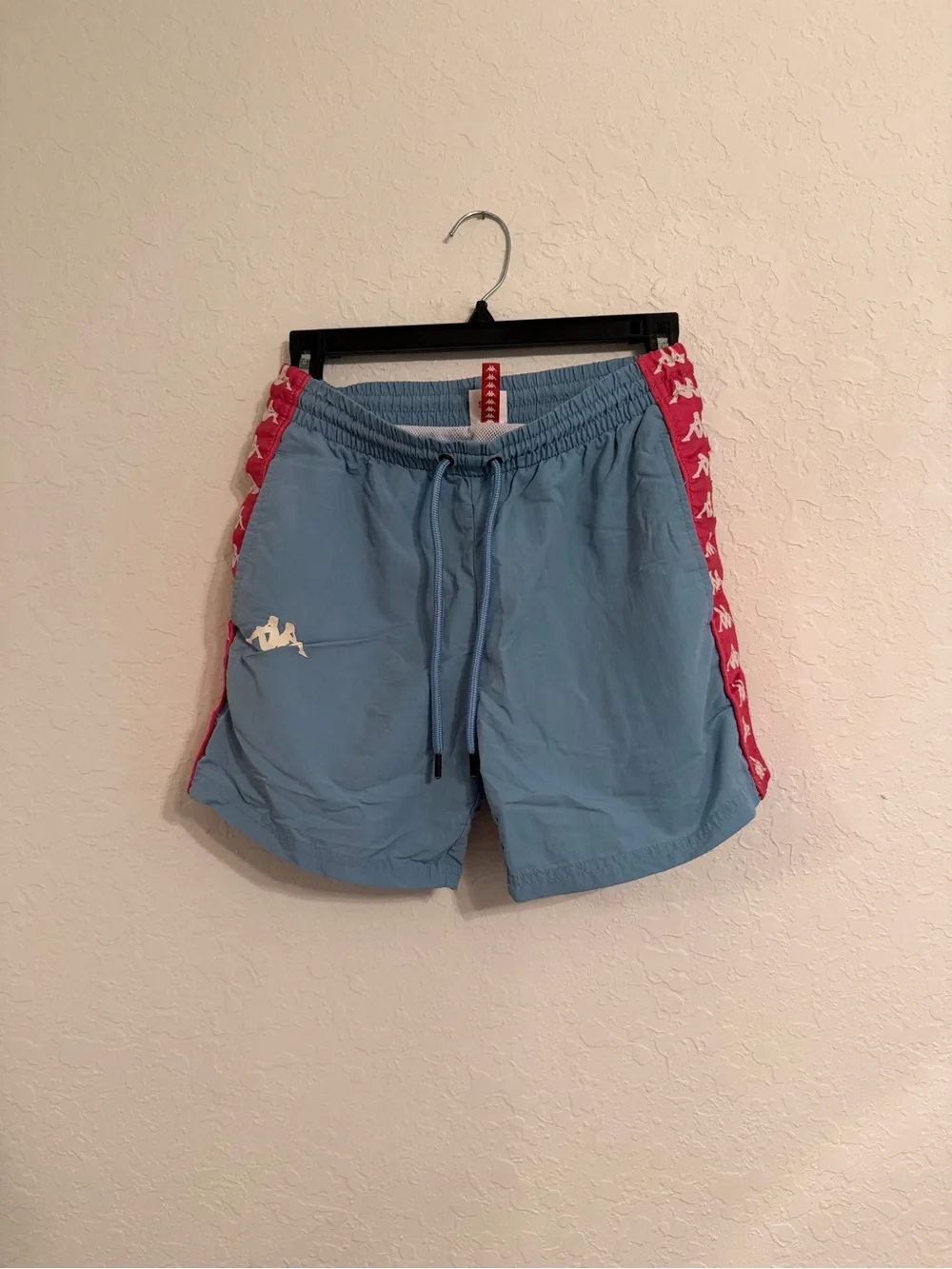 Kappa Authentic Agius Men’s Small Blue Banda Logo Swim Shorts